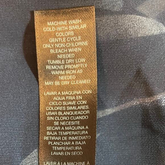 Chicos 3 Women TunicTop XL Abstract Animal Print Zipper Accent Rocker Whimsigoth - Picture 13 of 16